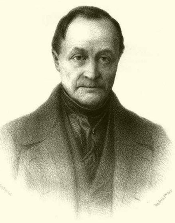 Auguste Comte - Portrait