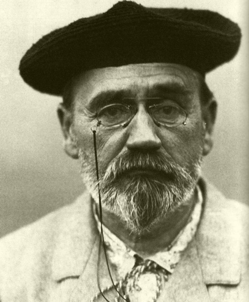 mile Zola - Portrait