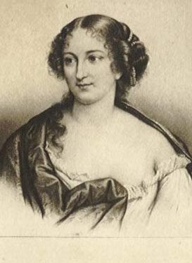 Madame Deshoulières - Portrait